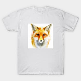 Watercolor Fox T-Shirt